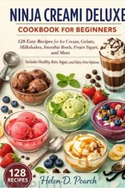 Ninja Creami Deluxe Cookbook For Beginners