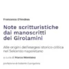 Note scritturistiche dai manoscritti dei Girolamini