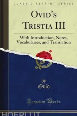 Ovid's Tristia III