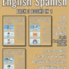 Pack 3 Books in 1 - Flash Cards Pictures and Words English Spanish