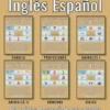 Pack 6 Libros en 1 - Flash Cards Imágenes y Palabras Inglés Español