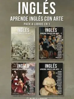 Pack 4 Libros en 1 - Inglés - Aprende Inglés con Arte
