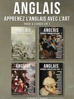 Pack 4 Livres En 1 - Anglais - Apprenez l'Anglais avec l'Art