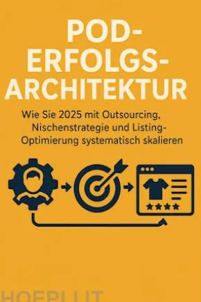 POD-Erfolgsarchitektur: Wie Sie 2025 mit Outsourcing, Nischenstrategie und Listing-Optimierung systematisch skalieren