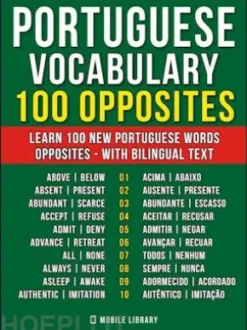 Portuguese Vocabulary - 100 Opposites
