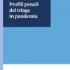 Profili penali del triage in pandemia - e-Book