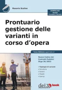 Prontuario Gestione delle varianti in corso d'opera - 3ed