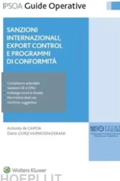 Sanzioni internazionali, export control e programmi di conformità