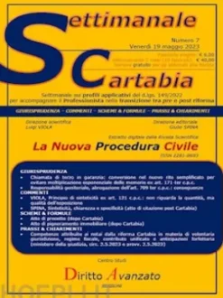 SETTIMANALE CARTABIA n. 7 - Venerdì 19.5.2023