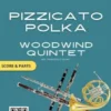 Sheet Music for Woodwind Quintet "Pizzicato Polka" (score & parts)