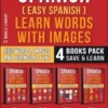 Spanish ( Easy Spanish ) Learn Words With Images (Pack 1)