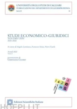 Studi Economico-Giuridici - Annali 2022 - II Tomi indivisibili