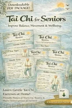 Tai Chi for Seniors Printable Exercises
