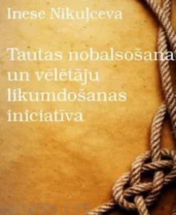 Tautas nobalsošana un veletaju likumdošanas iniciativa