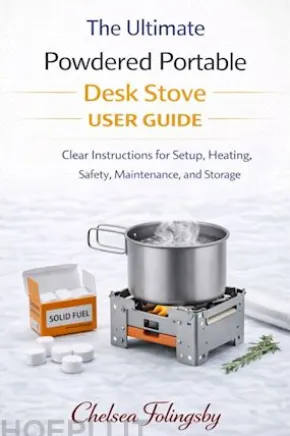 The ultimate powdered portable desk stoveUSER GUIDE