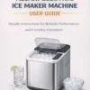 The ultimatealcari electric ice maker machineUSER GUIDE