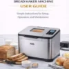 The ultimateKBS 3 LB programmable bread maker machine user guide