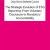 The Strategic Evolution of ESG Reporting: From Voluntary Disclosure to Mandatory Accountability