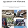 Truck route planning and fleet digitization with telematics