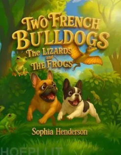 Two French bulldogs-The Lizards and The Frogs