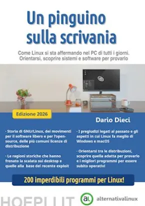 Un pinguino sulla scrivania