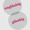 ungläubig gläubig