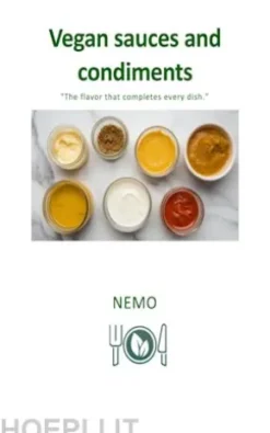 Vegan sauces, gravies, and condiments - Terra vegan series by Nemo – Vol. 6 - us english version