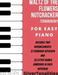 Waltz of the Flowers Nutcracker Suite Easy Piano Sheet Music Combo