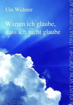 Warum ich glaube, dass ich nicht glaube