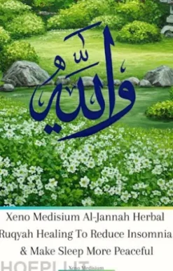 Xeno Medisium Al-Jannah Herbal Ruqyah Healing To Reduce Insomnia & Make Sleep More Peaceful