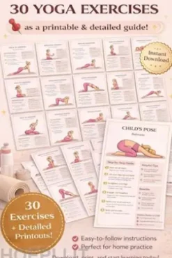 Yoga Printable Routine