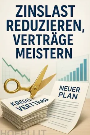 Zinslast reduzieren, Verträge meistern — Das System für schuldenfreie Umschuldung